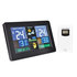Solight meteostanica TE81, farebný LCD, teplota, vlhkosť, tlak, RCC, USb nabíjanie, čierna