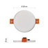 EMOS LED panel VIXXO 100mm, kruhový vstavaný biely, 7,5W neut. biela, IP65