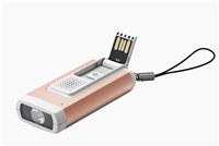 LEDLENSER svítilna s osobním alarmem K6R SAFETY ROSE GOLD - Box