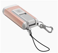 LEDLENSER svítilna s osobním alarmem K6R SAFETY ROSE GOLD - Box