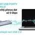 i-tec USB-C Metal Ergonomic 4K 3x Display Docking Station, PD 100W + i-tec Universal Charger 100W (bundle)