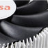 AKASA CPU chladič AK-CC7129BP01 pre Intel LGA 775 a 115x, 75mm PWM ventilátor, pre mini ITX skrinky