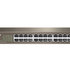 Tenda TEF1024D - 24x 10/100 Mb/s Fast Ethernet Switch, Fanless-bez ventilátorov, Rackmount, 6kV ochrana