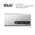 CLUB 3D Club3D Mini dokovací stanice USB 3.2 4K30Hz UHD (HDMI/DVI/4x USB 3.1/Ethernet/Audio) DisplayLink® Certified