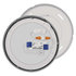 EMOS LED prisadené svietidlo, kruhové, strieborné, 21W, CCT