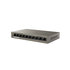 Tenda TEF1110P-8-63W PoE AT switch - 8x PoE 100 Mb/s + 2x Uplink 100 Mb/s, PoE max 63W, fanless, PoE+