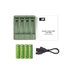 GP USB nabíjačka batérií Everyday B421 + 4AA GP ReCyko 2700