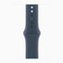 Apple Watch S9 Cell/41mm/Silver/Sport Band/Storm Blue/-S/M