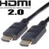 PremiumCord HDMI 2.0 Vysokorýchlostný + ethernetový kábel, pozlátené konektory, 1 m