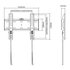GEMBIRD Držák TV WM-42F-01, 23"-42" (30kg), pevný