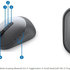 Bluetooth optická myš Dell MS5320W/Kancelárska/Optická/Pre pravákov/1 600 DPI/Bezdrôtová USB/Čierna