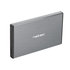 Externý box pre HDD 2,5" USB 3.0 Natec Rhino Go, šedý, hliníkové telo