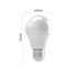 EMOS LED žiarovka Basic A60 / E27 / 11 W (75 W) / 1 055 lm / neutrálna biela