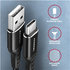 AXAGON BUCM-AM15AB, HQ kábel USB-C/USB-A, 1.5 m, čierny