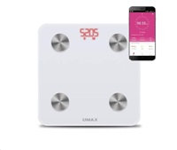 UMAX váha Smart Scale US20M chytrá osobní váha - bluetooth, maximální zátěž 150kg