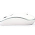 Bluetooth optická myš GEMBIRD myš MUSW-4B-06, bílo-stříbrná, bezdrátová, USB nano receiver