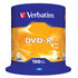 VERBATIM DVD-R(100-Pack)Spindl/MattSlvr/16x/4.7GB