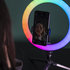 BRAUN PHOTOTECHNIK Doerr Vlogging Kit VL-26 LED RGB videosvetlo pre SmartPhone