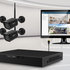 iGET HOME NVR N4C4 - CCTV bezdrôtový Wi-Fi set FullHD 1080p, 4CH NVR + 4x kamera 1080p so zvukom