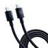 3mk datový kabel - Hyper Cable C to C 100W 1.2m, černá
