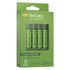 GP USB nabíjačka batérií Everyday B421 + 4AA GP ReCyko 2700