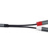 PremiumCord kabel HQ Jack 3.5mm Female - 2x CINCH Male 15cm