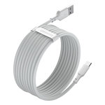Baseus Wisdom USB-A/C kábel 1,5m 5A 2ks