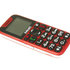 EVOLVEO EasyPhone, mobilný telefón pre seniorov s nabíjacím stojanom (červený)