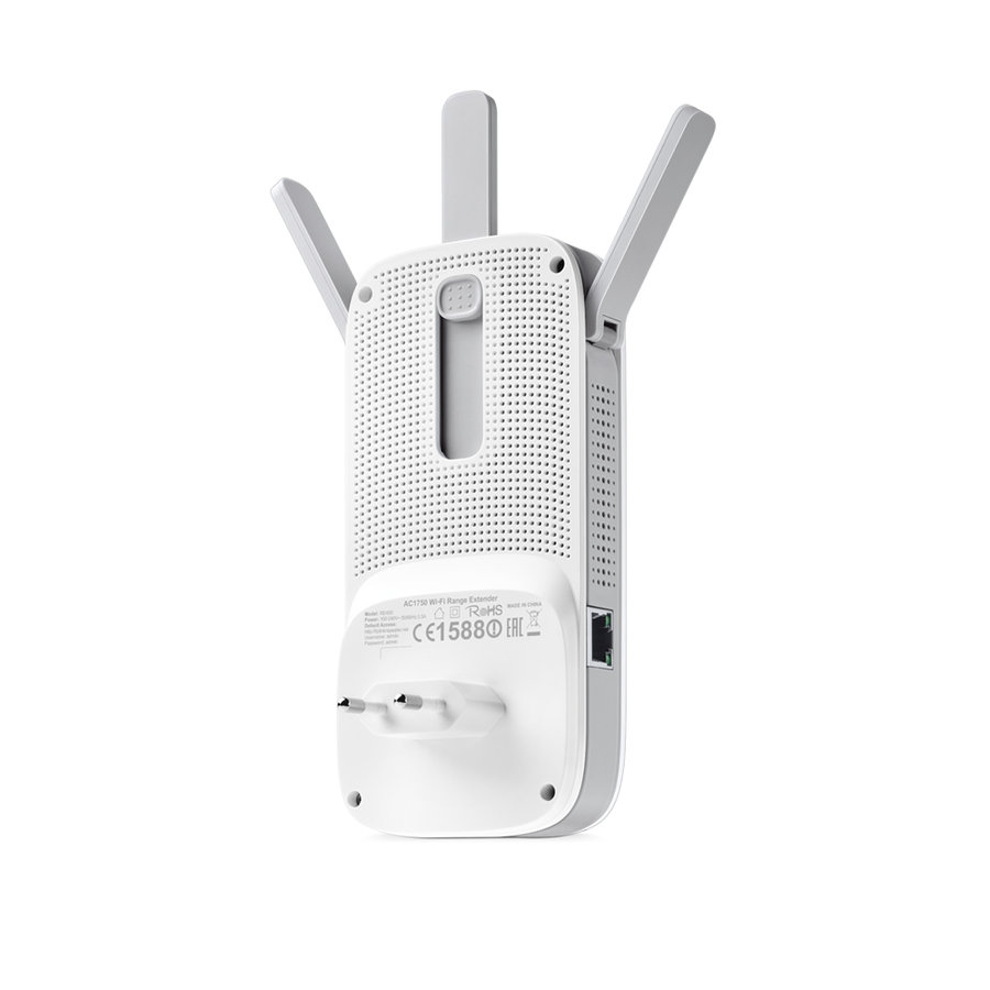 TP-Link RE450 OneMesh/EasyMesh WiFi5 Extender/Repeater (AC1750,2,4GHz/5GHz,1xGbELAN)