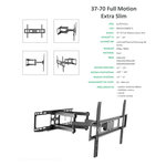 Superior držiak na TV 37-80" Full Motion Extra Slim