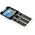 EVOLVEO EasyPhone XD, mobilný telefón pre seniorov s nabíjacím stojanom (biely)
