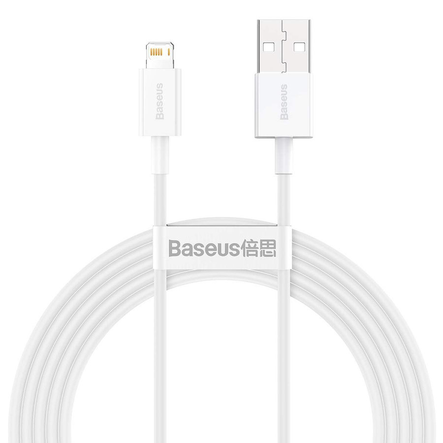 Baseus CALYS-C02 Superior Fast Charging Kábel Lightning 2.4A 2m White