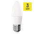 EMOS LED žiarovka Classic sviečka / E27 / 2,5 W (32 W) / 350 lm / Teplá biela