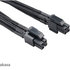 AKASA kábel FLEXA P8 predĺženie na 8pin ATX PSU, 40cm