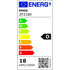 EMOS LED žiarovka Filament Globe / E27 / 18 W (150 W) / 2 452 lm / teplá biela