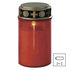 EMOS LED náhrobná sviečka červená, 2x C, vonkajšia aj vnútorná, teplá biela, senzor