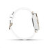 Garmin hodinky Lily Sport Cream Gold/White Silicone Band, EU