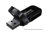 A-DATA ADATA Flash Disk 32GB USB 2.0 Dash Drive UV240, Black