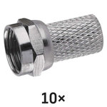 EMOS Konektor F vidlica pre koax CB50, CB100