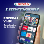 STRONG Sweet.tv predplatné 3 mesiace balík "L"+ 3 kinopremiéry