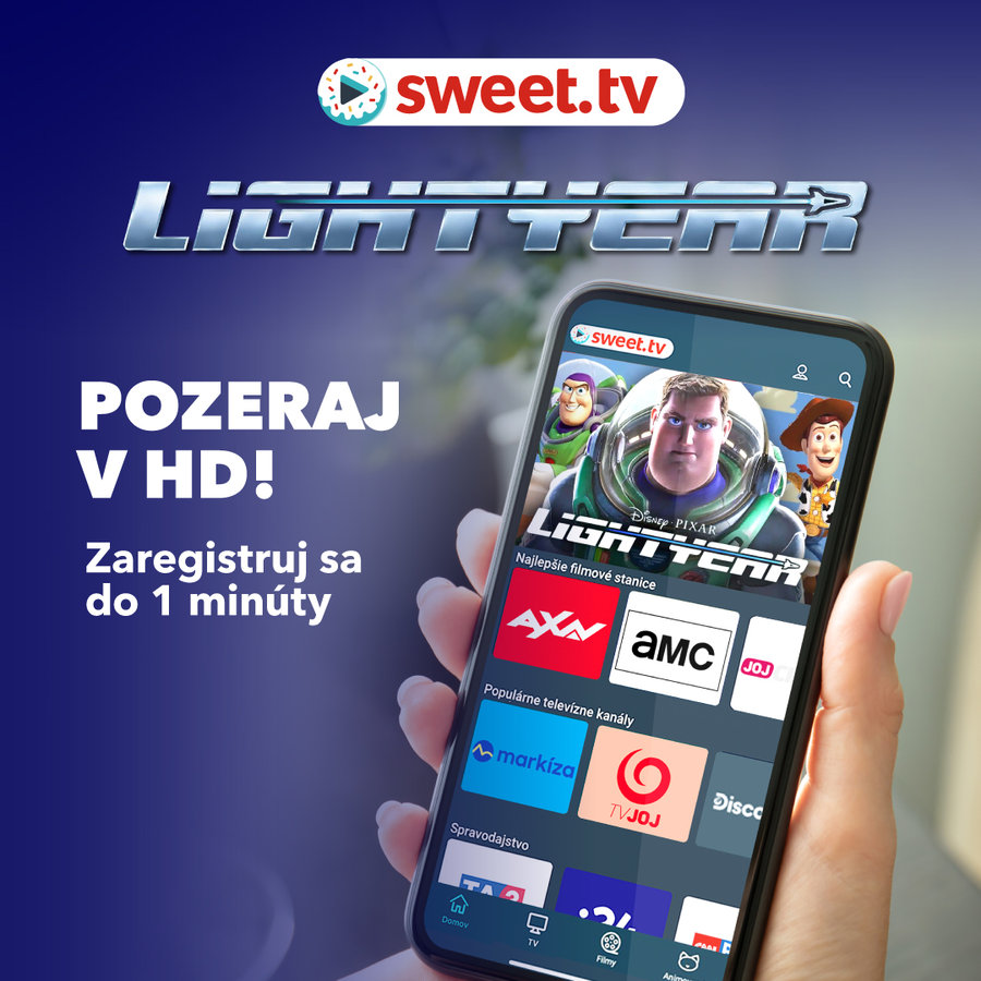 STRONG Sweet.tv predplatné 3 mesiace balík "L"+ 3 kinopremiéry