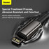 Baseus Datový kabel Tungsten Gold PD 20W 2m USB-C/Lightning černý