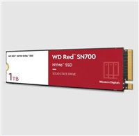 WESTERN DIGITAL WD RED NVMe SSD 1TB PCIe SN700, Geb3 8GB/s, (R:3430/W:3000 MB/s) TBW 2000