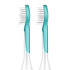 Philips HX6042/33 Sonicare For Kids, náhradní hlavice, pro děti, standardní velikost, 2 kusy, nasazovací, aqua
