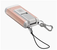 LEDLENSER svítilna s osobním alarmem K6R SAFETY ROSE GOLD - Box