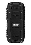 iGET Defender D10, Dual SIM, čierny