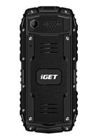 iGET Defender D10, Dual SIM, čierny