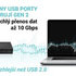 i-tec USB 3.0 / USB-C / Thunderbolt, 3x 4K Docking Station Gen 2, Power Delivery 100W
