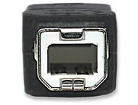 MANHATTAN USB kábel 2.0 Kábel A-B 1,8 m, čierny