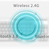 Bluetooth optická myš Myš RAPOO 7200M Multi-mode wireless, sivá
